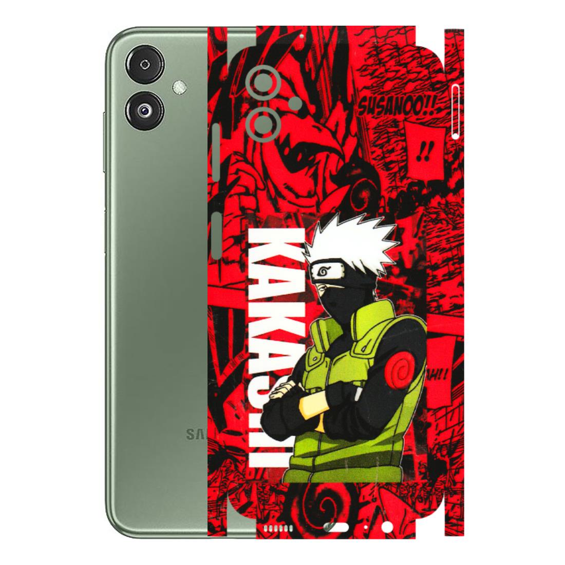 Samsung M/F/Note/Flip and C Phone Skins (All Models) - Kakashi Red Anime - 3D Embossed Finish (L-251) Samsung Galaxy F14 (5G)