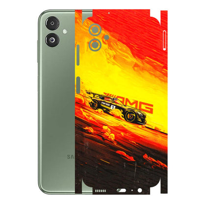 Samsung M/F/Note/Flip and C Phone Skins (All Models) - AMG Car Speed Cover - 3D Embossed Finish (L-256) Samsung Galaxy F14 (5G)
