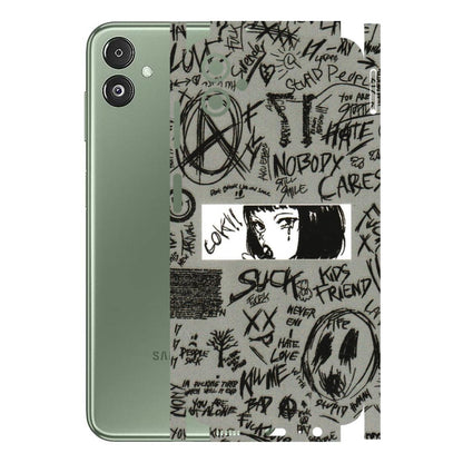 Samsung M/F/Note/Flip and C Phone Skins (All Models) - Never Have Love Anime - 3D Embossed Finish (L-260) Samsung Galaxy F14 (5G)