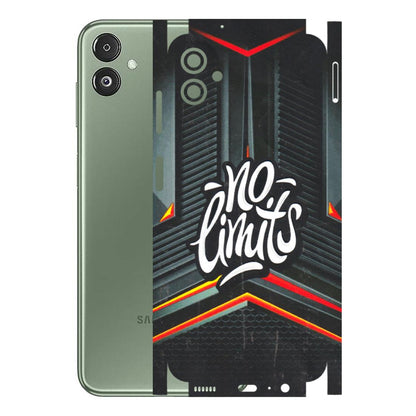 Samsung M/F/Note/Flip and C Phone Skins (All Models) - No Limits - 3D Embossed Finish (L-286) Samsung Galaxy F14 (5G)