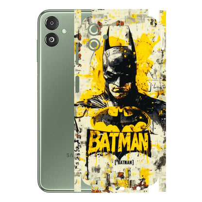 Samsung M/F/Note/Flip and C Phone Skins (All Models) - Batman Yellow BT - 3D Embossed Finish (L-304) Samsung Galaxy F14 (5G)