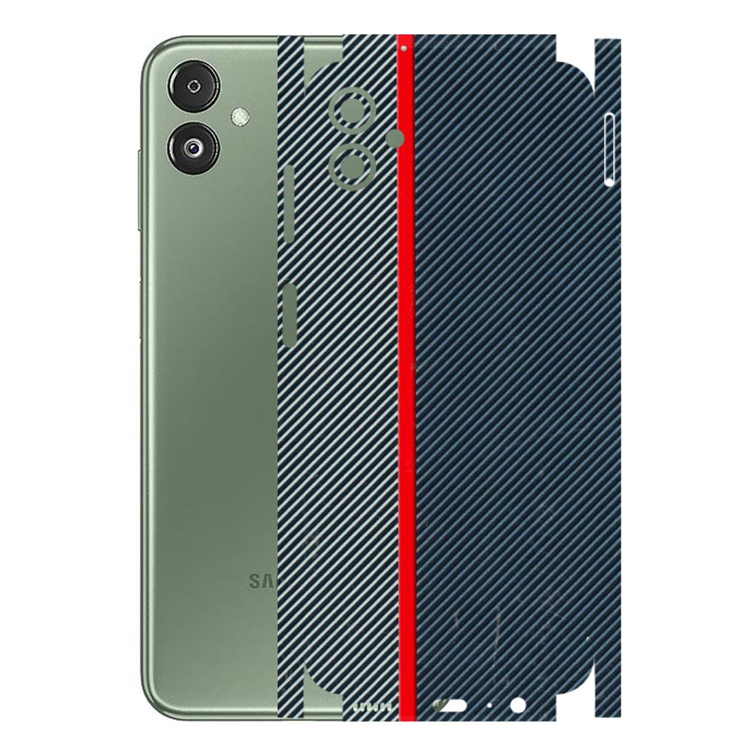 Samsung M/F/Note/Flip and C Phone Skins (All Models) - Blue Sober Lines - 3D Embossed Finish (L-305) Samsung Galaxy F14 (5G)