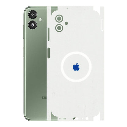 Samsung M/F/Note/Flip and C Phone Skins (All Models) - iPhone Magsafe Logo - 3D Embossed Finish (L-320) Samsung Galaxy F14 (5G)