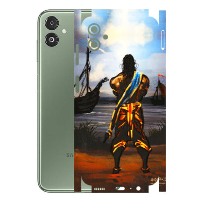 Samsung M/F/Note/Flip and C Phone Skins (All Models) - Heavenly God Figure - 3D Embossed Finish (L-34) Samsung Galaxy F14 (5G)