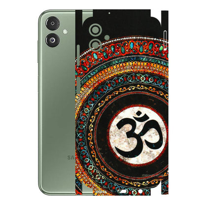 Samsung M/F/Note/Flip and C Phone Skins (All Models) - Aum Chant Abstract - 3D Embossed Finish (L-42) Samsung Galaxy F14 (5G)
