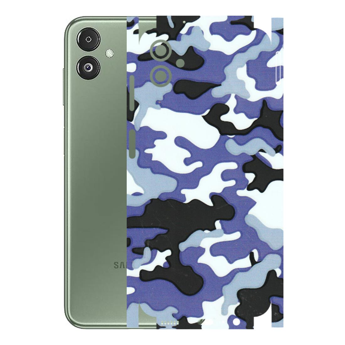 Samsung M/F/Note/Flip and C Phone Skins (All Models) - Powerfull Military Camoflauge - 3D Embossed Finish (L-49) Samsung Galaxy F14 (5G)