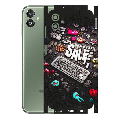 Samsung M/F/Note/Flip and C Phone Skins (All Models) - Gadgets Sale - 3D Embossed Finish (L-50) Samsung Galaxy F14 (5G)