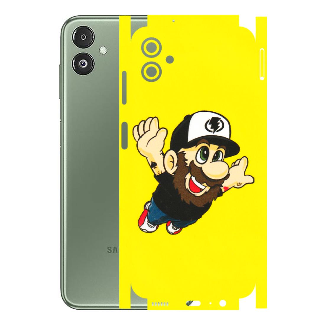 Samsung M/F/Note/Flip and C Phone Skins (All Models) - Flying Beardo - 3D Embossed Finish (L-60) Samsung Galaxy F14 (5G)