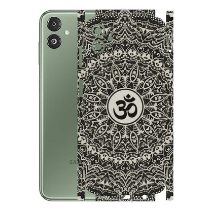 Samsung M/F/Note/Flip and C Phone Skins (All Models) - Aum Elegant Mandala - 3D Embossed Finish (L-62) Samsung Galaxy F14 (5G)