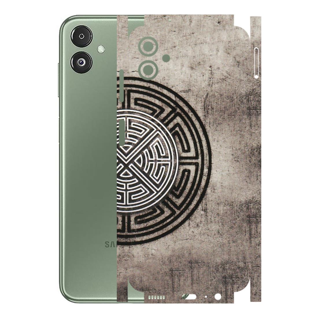 Samsung M/F/Note/Flip and C Phone Skins (All Models) - Mysterious Circular Design - 3D Embossed Finish (L-63) Samsung Galaxy F14 (5G)