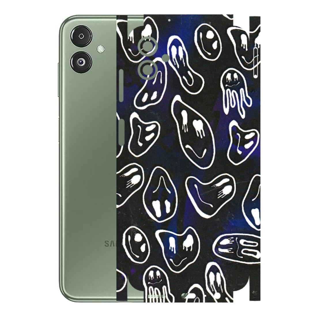 Samsung M/F/Note/Flip and C Phone Skins (All Models) - Distorted Smileys - 3D Embossed Finish (L-92) Samsung Galaxy F14 (5G)