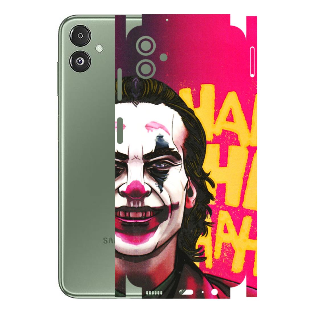 Samsung M/F/Note/Flip and C Phone Skins (All Models) - Joker Evil Laugh - 3D Embossed Finish (L-97) Samsung Galaxy F14 (5G)