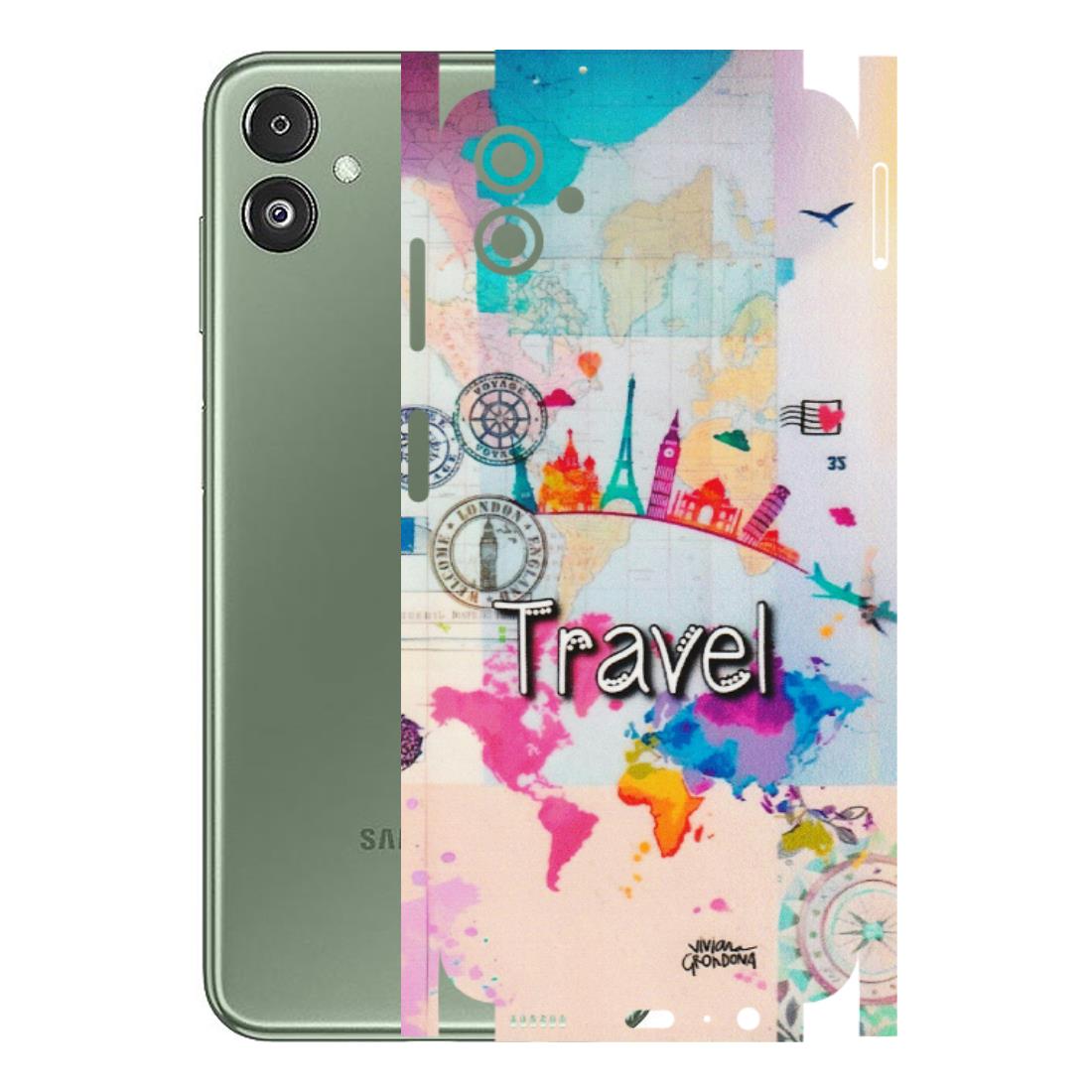 Samsung M/F/Note/Flip and C Phone Skins (All Models) - Travel The Wonders - Matte Finish (M-108) Samsung Galaxy F14 (5G)