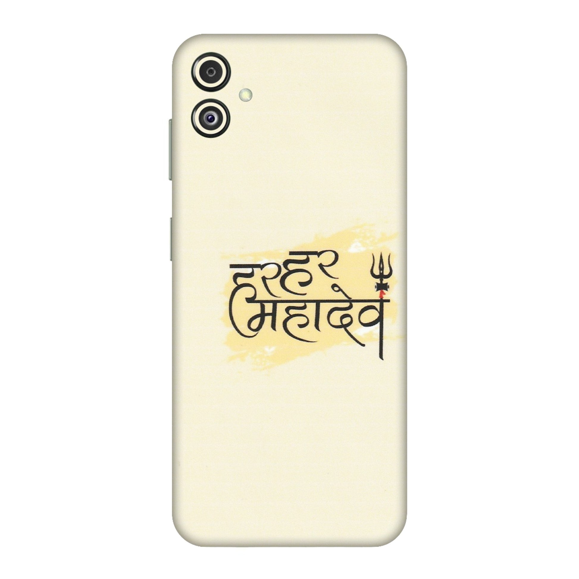Samsung M/F/Note/Flip and C Phone Skins (All Models) - Har Har Mahadev - Matte Finish (M-10) Samsung Galaxy F14 (5G)