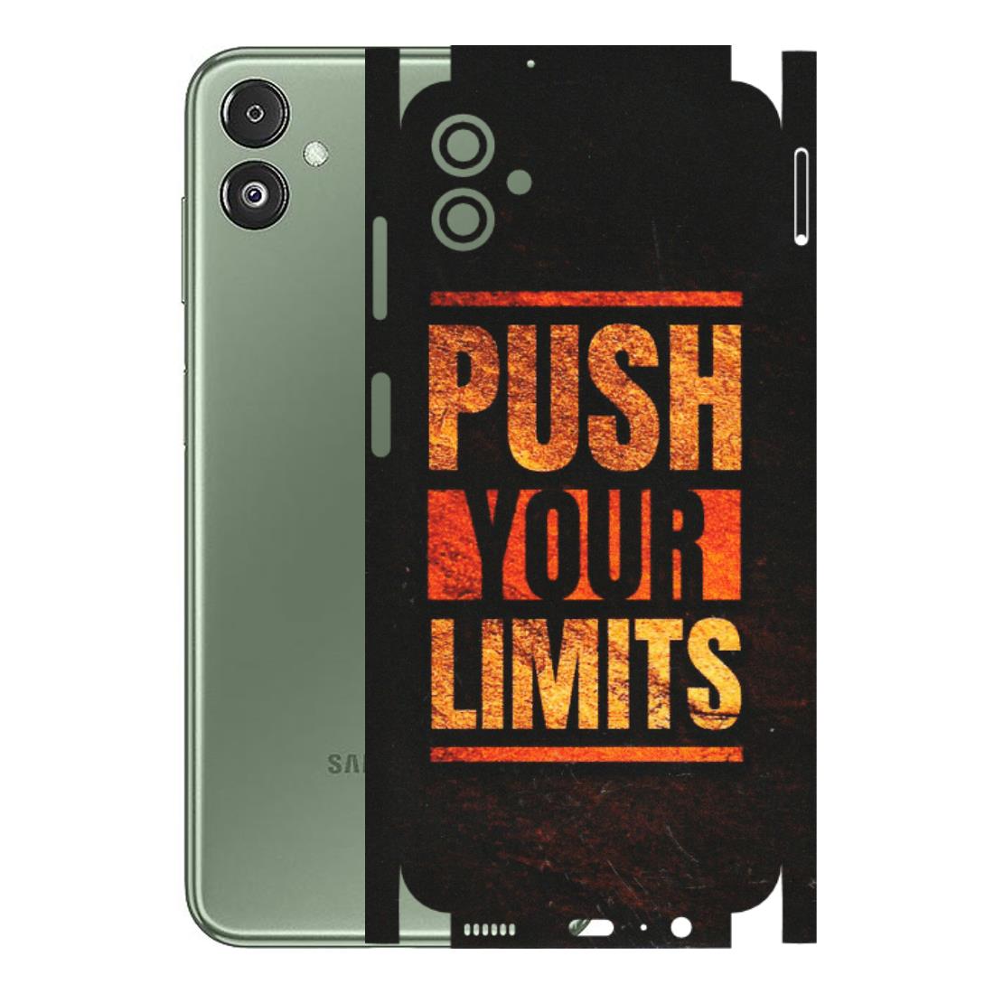 Samsung M/F/Note/Flip and C Phone Skins (All Models) - Push Your Limits - Matte Finish (M-118) Samsung Galaxy F14 (5G)