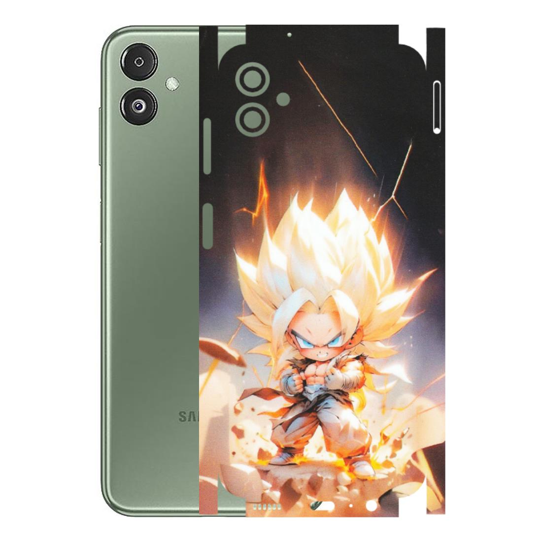 Samsung M/F/Note/Flip and C Phone Skins (All Models) - Goku Dragon Cute Anime - Matte Finish (M-131) Samsung Galaxy F14 (5G)