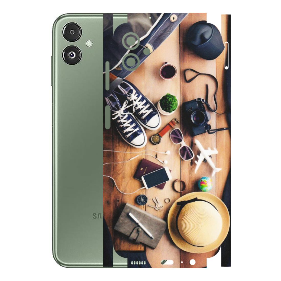 Samsung M/F/Note/Flip and C Phone Skins (All Models) - Travel Wanderlust - Matte Finish (M-133) Samsung Galaxy F14 (5G)