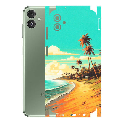 Samsung M/F/Note/Flip and C Phone Skins (All Models) - Miami Beach - Matte Finish (M-136) Samsung Galaxy F14 (5G)