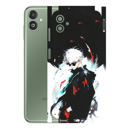Samsung M/F/Note/Flip and C Phone Skins (All Models) - Gojo Powerful Charater Kaisen Anime - Matte Finish (M-144) Samsung Galaxy F14 (5G)