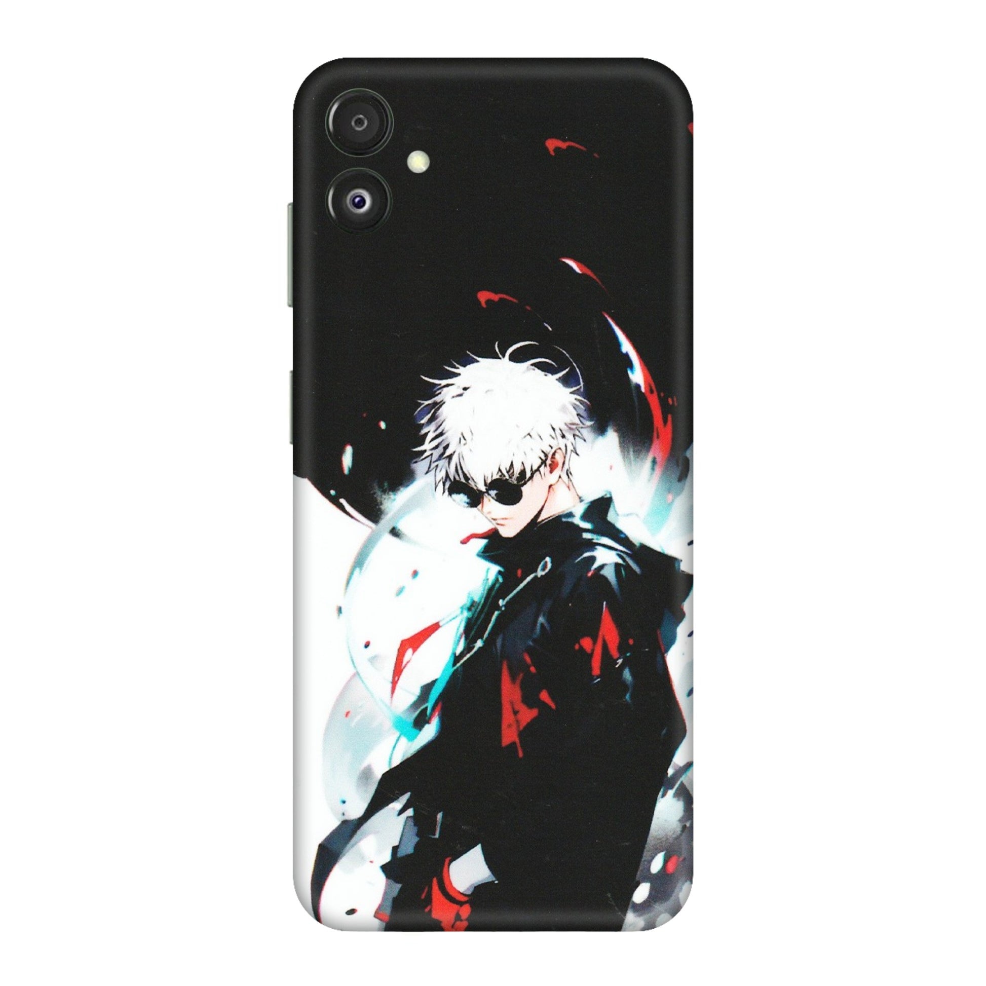 Samsung M/F/Note/Flip and C Phone Skins (All Models) - Gojo Powerful Charater Kaisen Anime - Matte Finish (M-144) Samsung Galaxy F14 (5G)