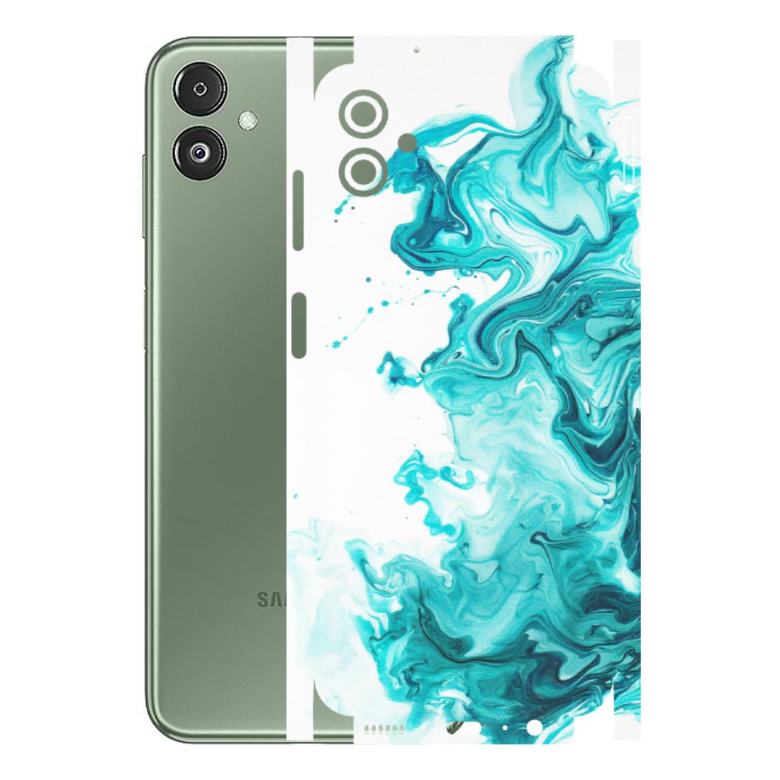 Samsung M/F/Note/Flip and C Phone Skins (All Models) - Sky Blue Abstract Colour - Matte Finish (M-146) Samsung Galaxy F14 (5G)