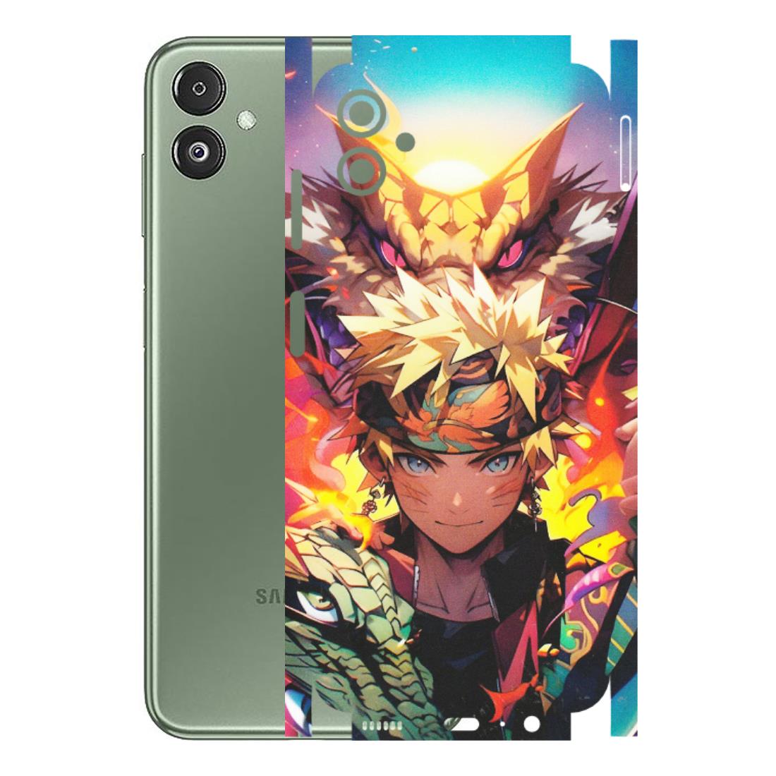 Samsung M/F/Note/Flip and C Phone Skins (All Models) - Angry Naruto Anime - Matte Finish (M-148) Samsung Galaxy F14 (5G)
