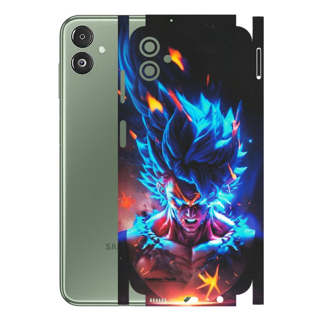 Samsung M/F/Note/Flip and C Phone Skins (All Models) - Angry Goku Dragon Ball Anime - Matte Finish (M-150) Samsung Galaxy F14 (5G)