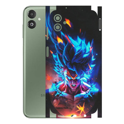 Samsung M/F/Note/Flip and C Phone Skins (All Models) - Angry Goku Dragon Ball Anime - Matte Finish (M-150) Samsung Galaxy F14 (5G)
