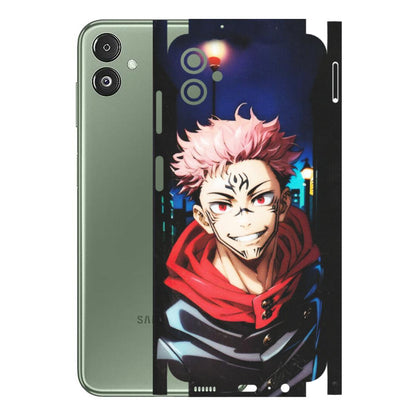 Samsung M/F/Note/Flip and C Phone Skins (All Models) - Yuji Itadori Funny Face Anime - Matte Finish (M-152) Samsung Galaxy F14 (5G)
