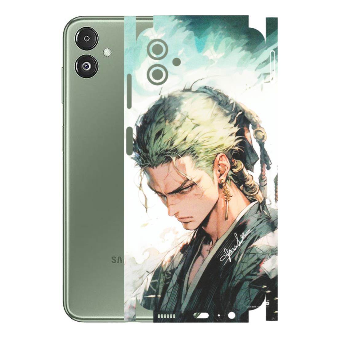 Samsung M/F/Note/Flip and C Phone Skins (All Models) - Pirate Hunter One Piece Anime - Matte Finish (M-157) Samsung Galaxy F14 (5G)
