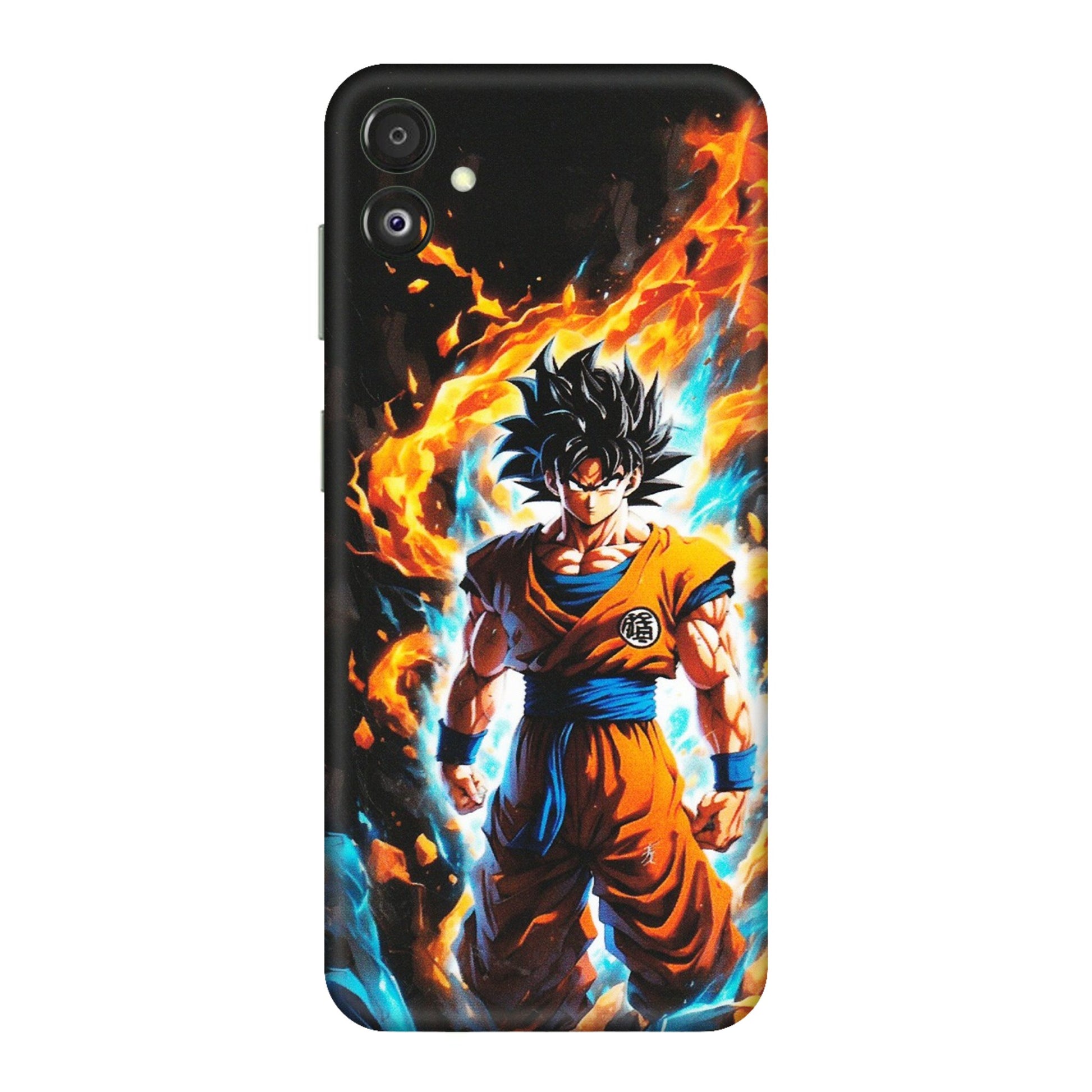 Samsung M/F/Note/Flip and C Phone Skins (All Models) - Goku Transformation Anime - Matte Finish (M-159) Samsung Galaxy F14 (5G)