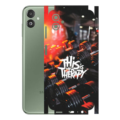Samsung M/F/Note/Flip and C Phone Skins (All Models) - GYM Lover Therapy - Matte Finish (M-160) Samsung Galaxy F14 (5G)