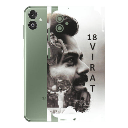 Samsung M/F/Note/Flip and C Phone Skins (All Models) - Virat Kohli Cricketer - Matte Finish (M-163) Samsung Galaxy F14 (5G)