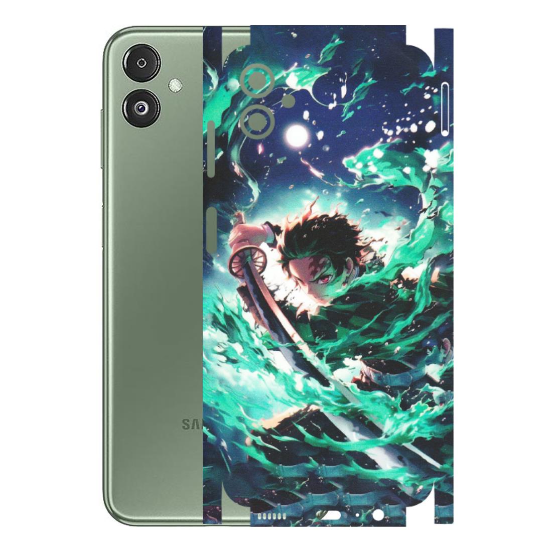 Samsung M/F/Note/Flip and C Phone Skins (All Models) - Sword Fighter Anime - Matte Finish (M-29) Samsung Galaxy F14 (5G)