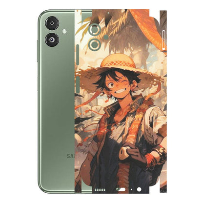 Samsung M/F/Note/Flip and C Phone Skins (All Models) - Anime Character Smile - Matte Finish (M-33) Samsung Galaxy F14 (5G)