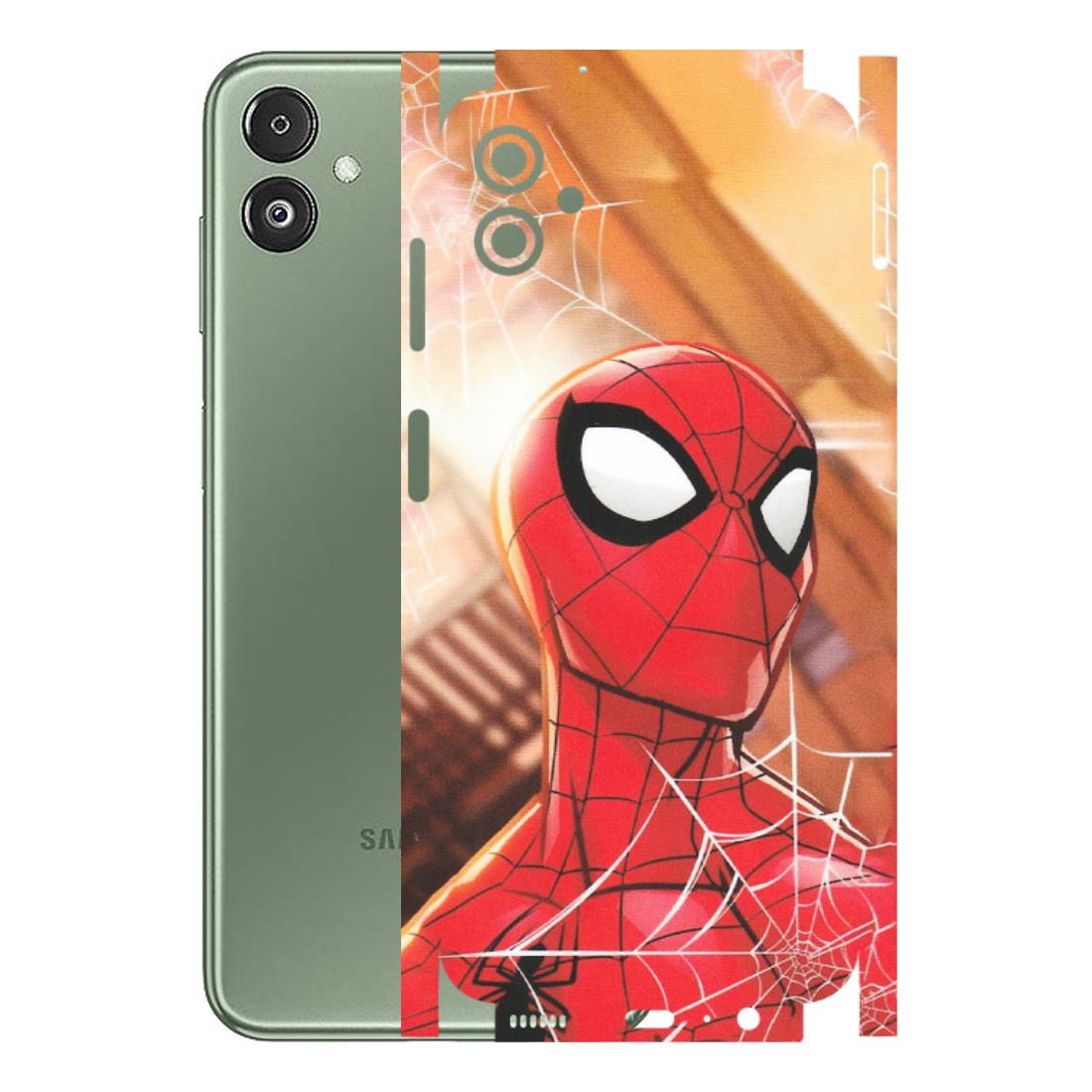 Samsung M/F/Note/Flip and C Phone Skins (All Models) - Spiderman Face New - Matte Finish (M-41) Samsung Galaxy F14 (5G)