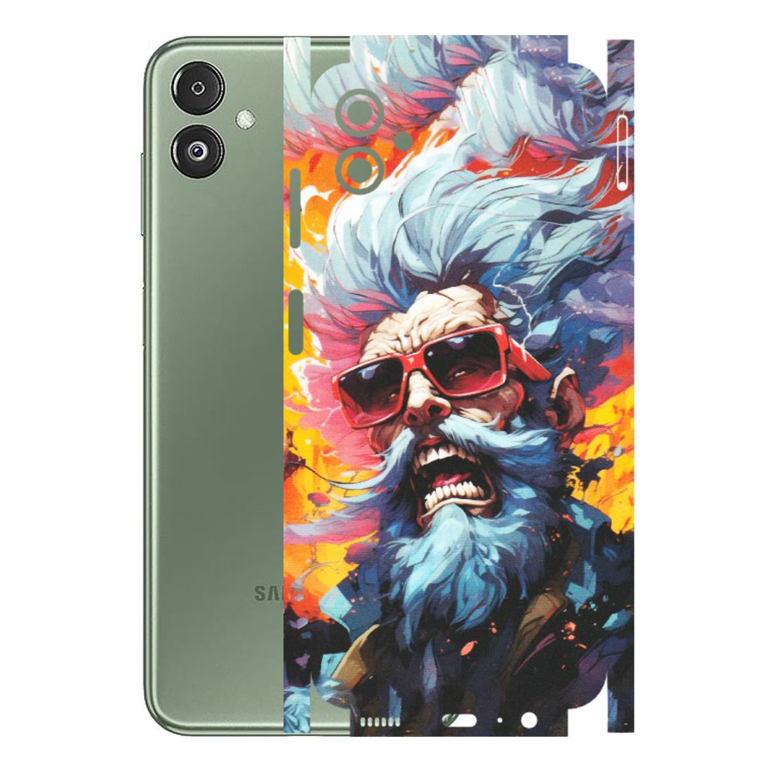 Samsung M/F/Note/Flip and C Phone Skins (All Models) - Daddy Cool Character - Matte Finish (M-43) Samsung Galaxy F14 (5G)