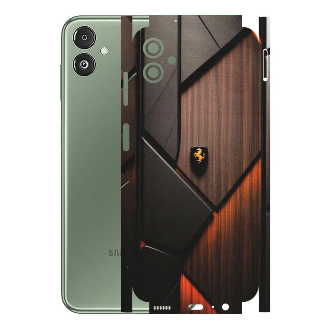 Samsung M/F/Note/Flip and C Phone Skins (All Models) - Lambo Beauty Wood Pattern Sober - Matte Finish (M-51) Samsung Galaxy F14 (5G)