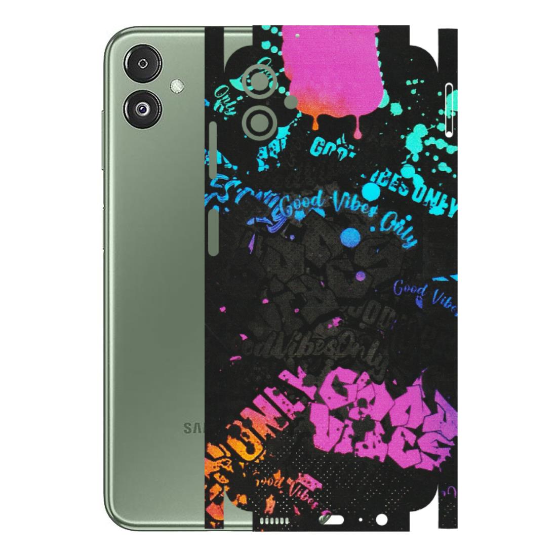 Samsung M/F/Note/Flip and C Phone Skins (All Models) - Majestic Black Vibes - Matte Finish (M-62) Samsung Galaxy F14 (5G)