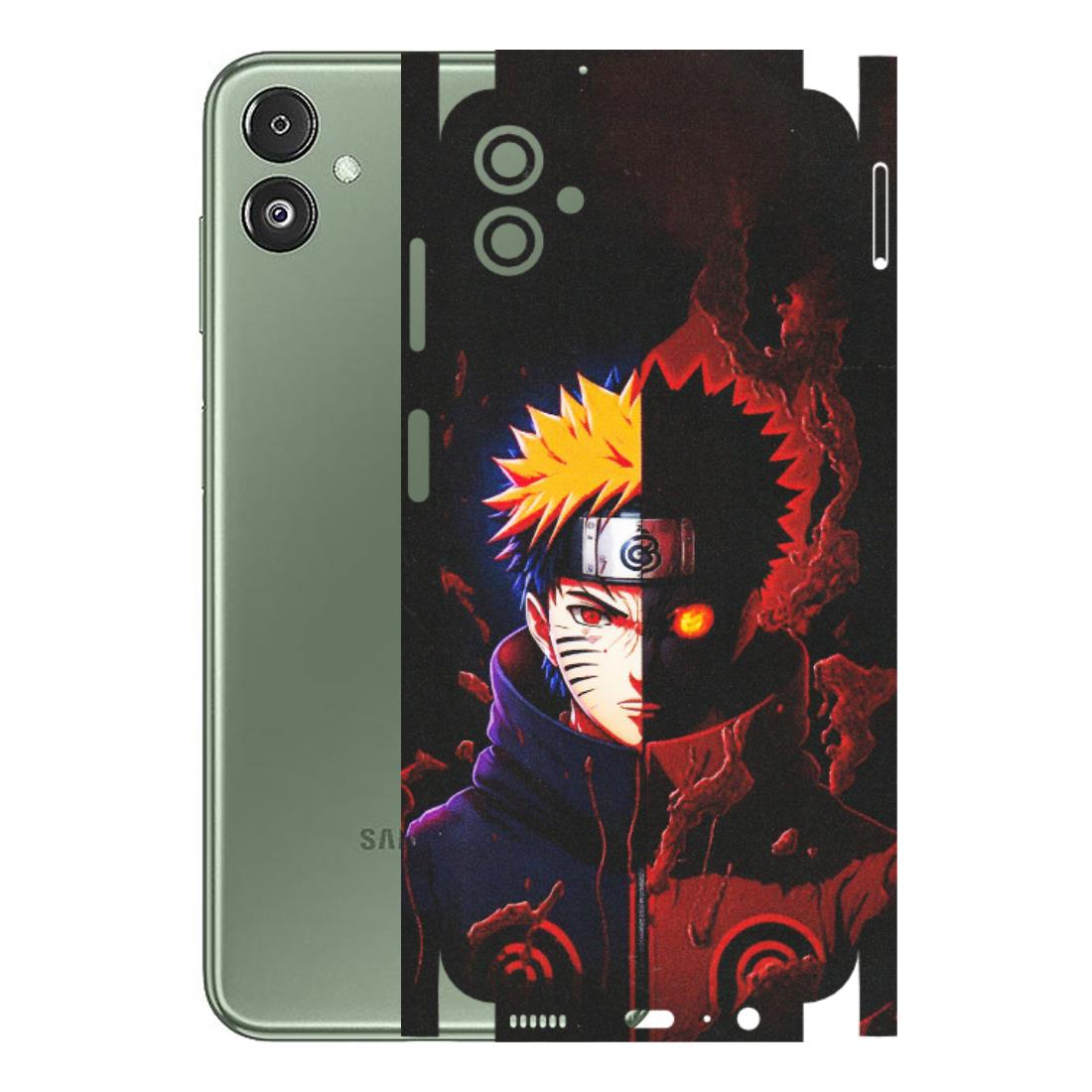 Samsung M/F/Note/Flip and C Phone Skins (All Models) - Naruto X Evil - Matte Finish (M-70) Samsung Galaxy F14 (5G)