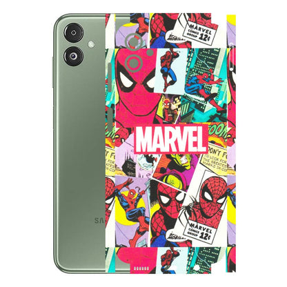 Samsung M/F/Note/Flip and C Phone Skins (All Models) - Marvel Comic Spiderman Grafitti - Matte Finish (M-72) Samsung Galaxy F14 (5G)