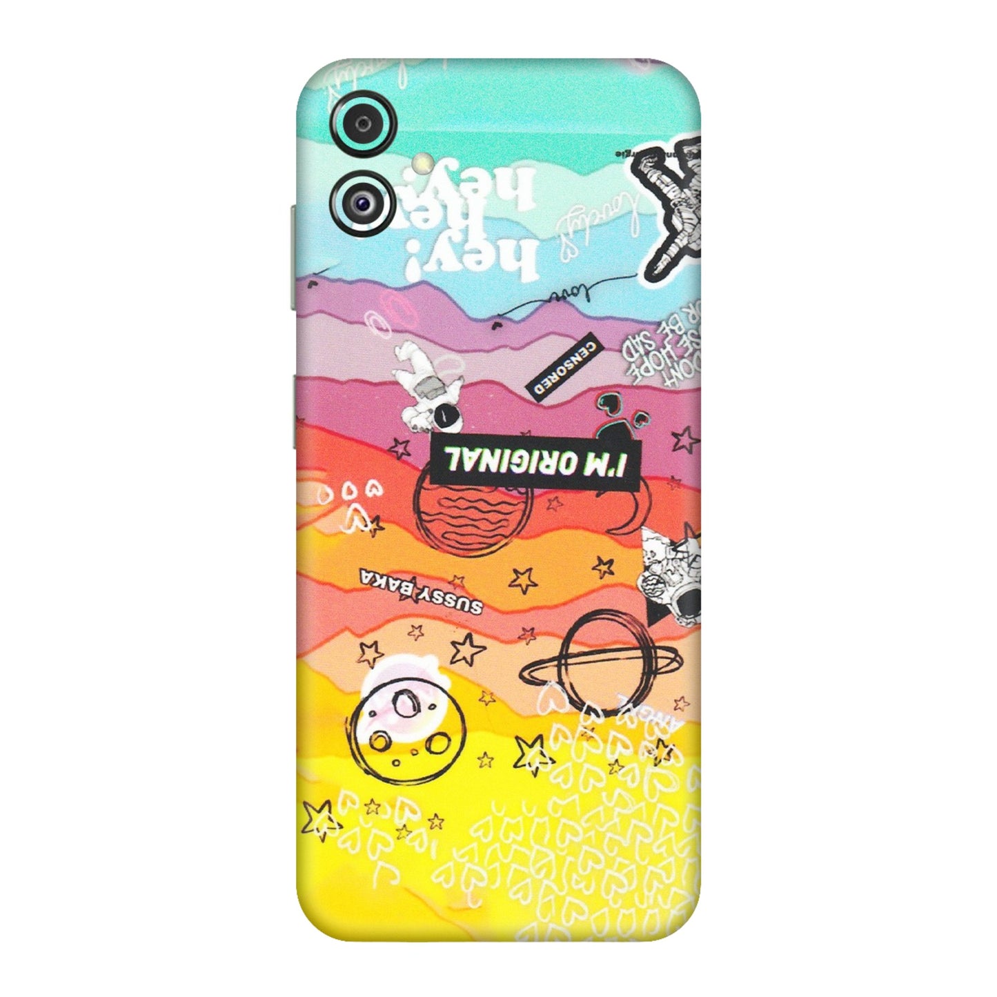 Samsung M/F/Note/Flip and C Phone Skins (All Models) - The Original Astronaut - Matte Finish (M-79) Samsung Galaxy F14 (5G)