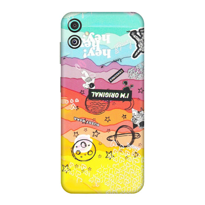 Samsung M/F/Note/Flip and C Phone Skins (All Models) - The Original Astronaut - Matte Finish (M-79) Samsung Galaxy F14 (5G)