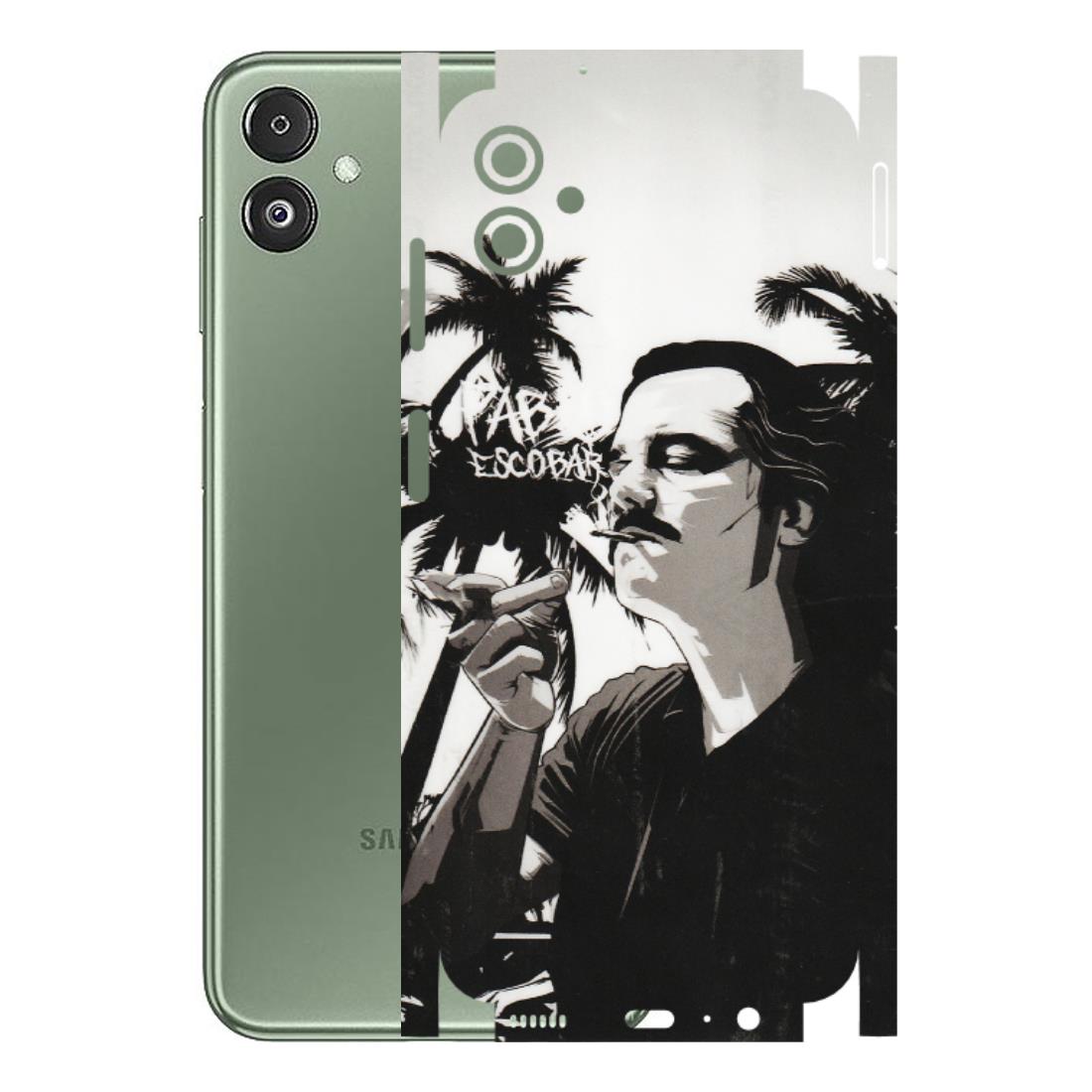 Samsung M/F/Note/Flip and C Phone Skins (All Models) - Pab Escobar - Transparent Finish (T-05) Samsung Galaxy F14 (5G)