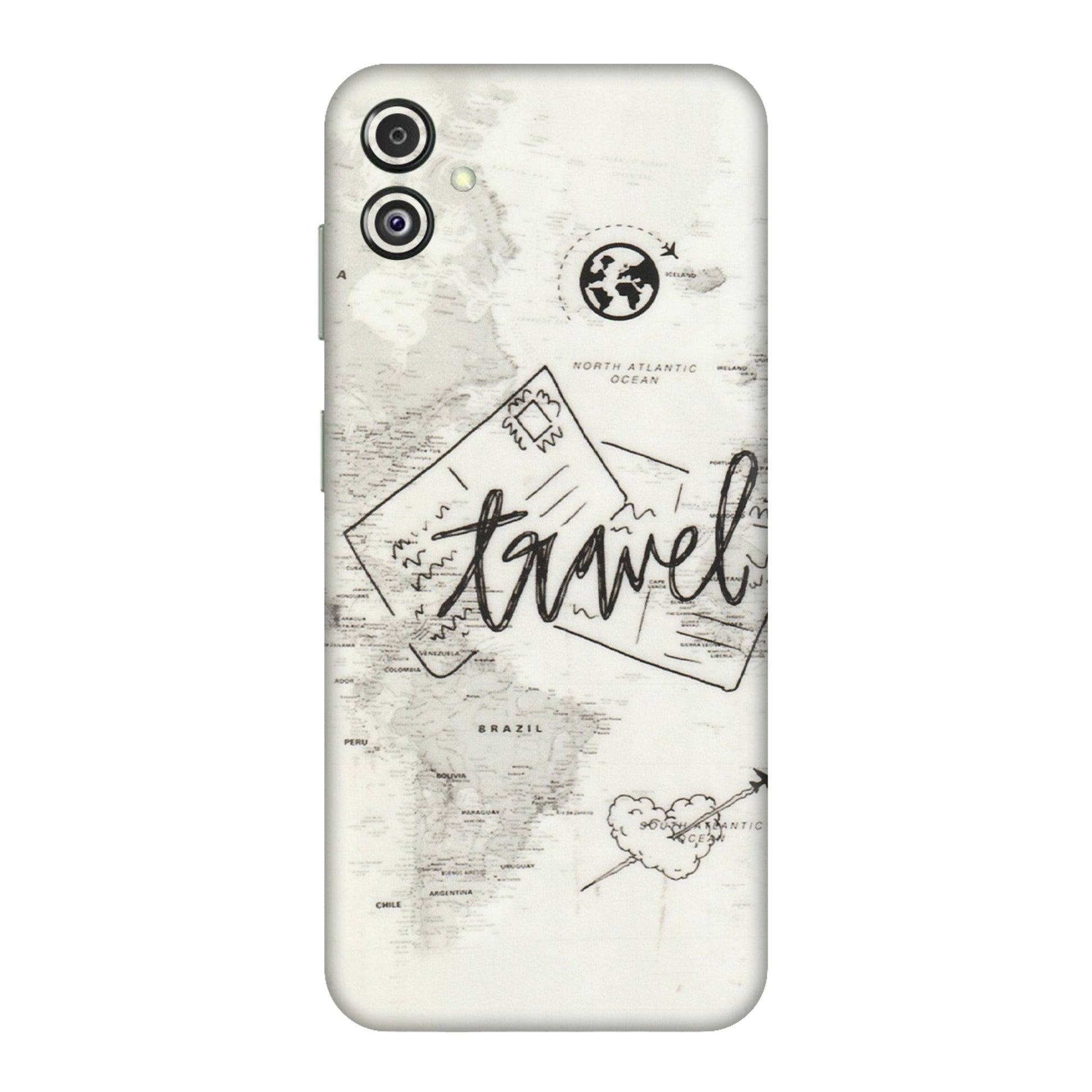 Samsung M/F/Note/Flip and C Phone Skins (All Models) - Travel Ticket - Transparent Finish (T-06) Samsung Galaxy F14 (5G)