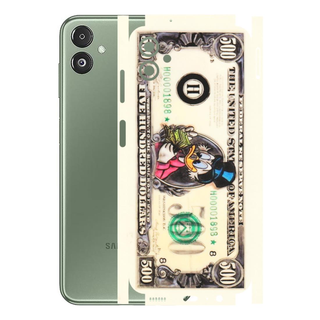 Samsung M/F/Note/Flip and C Phone Skins (All Models) - Five Hundred Dollar Duck - Transparent Finish (T-15) Samsung Galaxy F14 (5G)