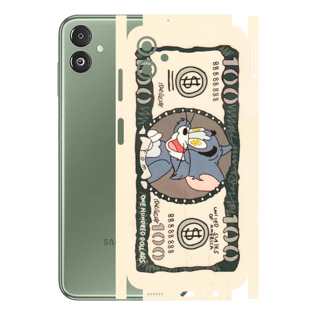 Samsung M/F/Note/Flip and C Phone Skins (All Models) - One Hundred Dollar Tom - Transparent Finish (T-16) Samsung Galaxy F14 (5G)