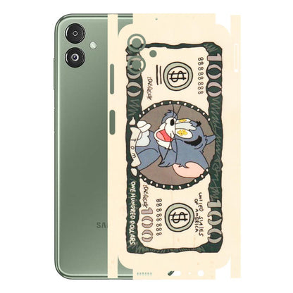 Samsung M/F/Note/Flip and C Phone Skins (All Models) - One Hundred Dollar Tom - Transparent Finish (T-16) Samsung Galaxy F14 (5G)