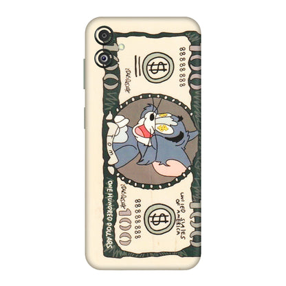 Samsung M/F/Note/Flip and C Phone Skins (All Models) - One Hundred Dollar Tom - Transparent Finish (T-16) Samsung Galaxy F14 (5G)