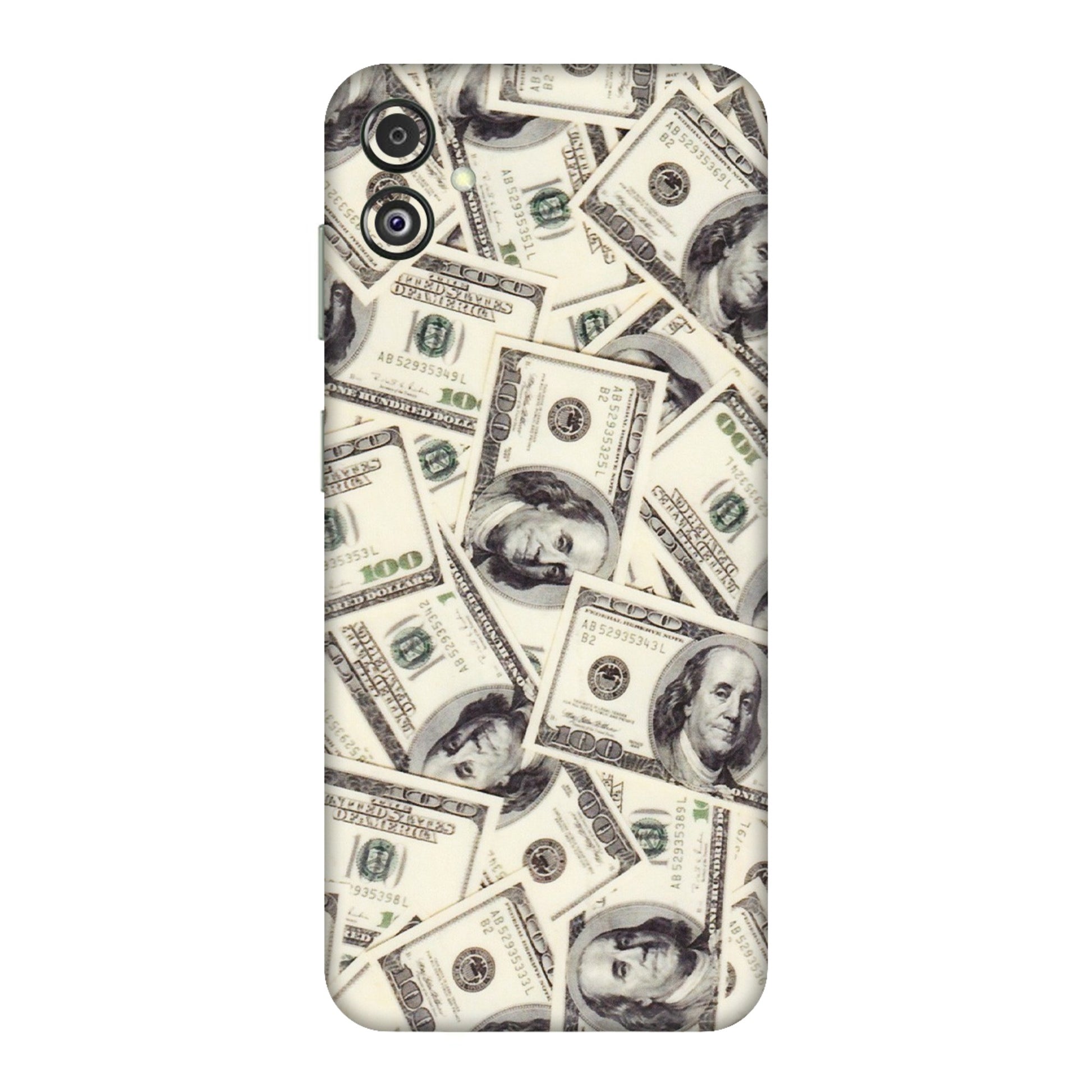 Samsung M/F/Note/Flip and C Phone Skins (All Models) - Dollar Lover - Transparent Finish (T-17) Samsung Galaxy F14 (5G)